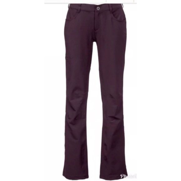 The North Face womens Split Pants Dark Plum size 12 - Picture 1 of 11